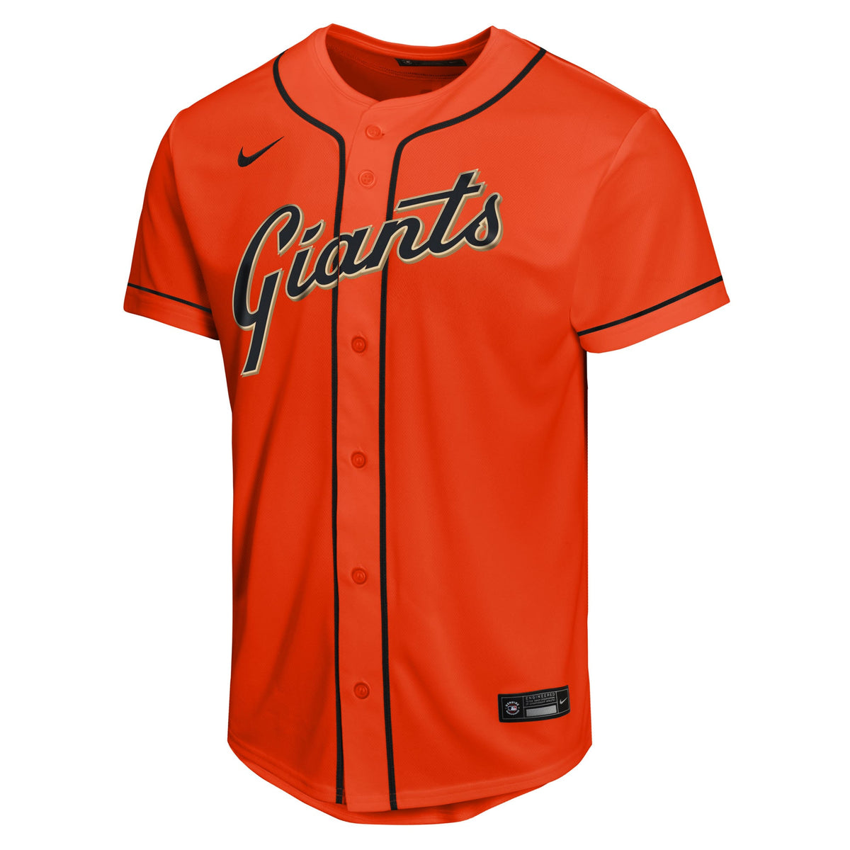 Youth San Francisco Giants Jung Hoo Lee Nike Orange Alternate Replica Jersey - 3