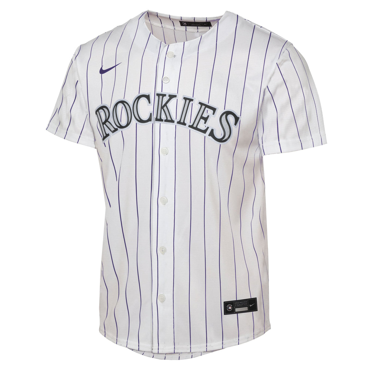 Youth Colorado Rockies Kris Bryant Nike White Home Replica Player Jersey - 3