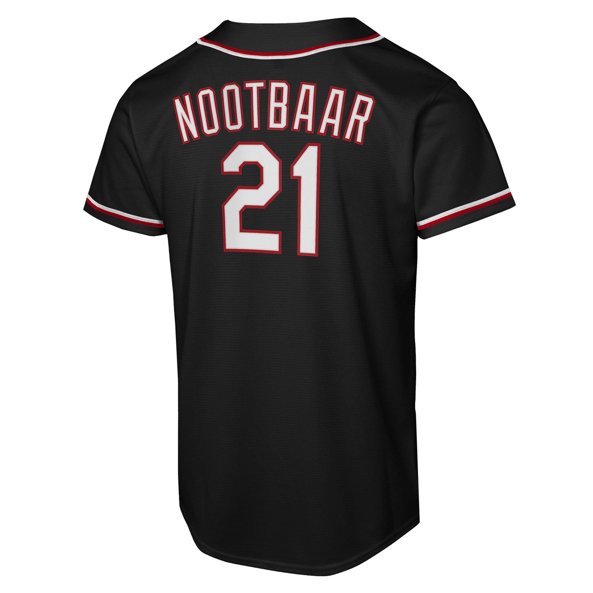 Youth St. Louis Cardinals Lars Nootbaar Nike Black Fashion Replica Player Jersey - 4