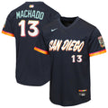 Youth San Diego Padres Manny Machado Nike Obsidian 2026 City Connect Stadium Jersey