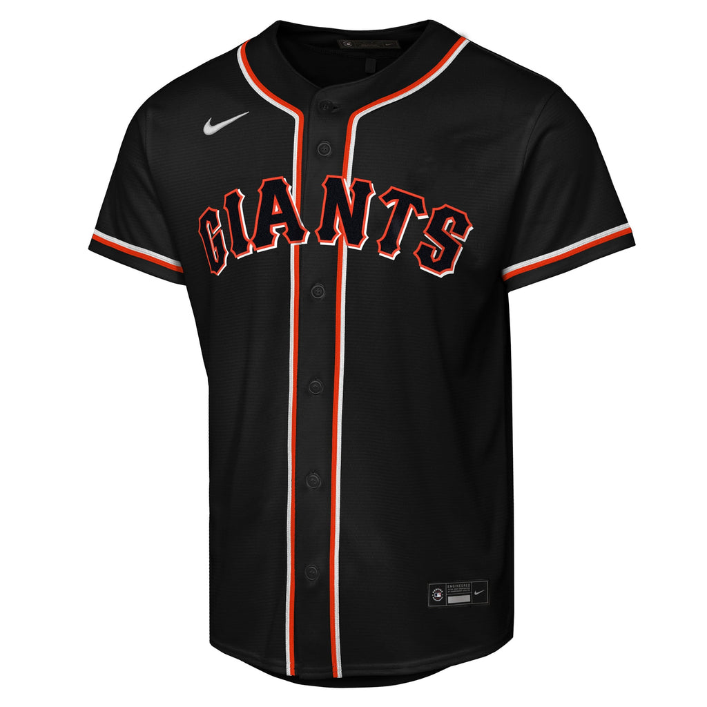 Youth San Francisco Giants Matt Chapman Nike Black Fashion Replica Player Jersey - 3