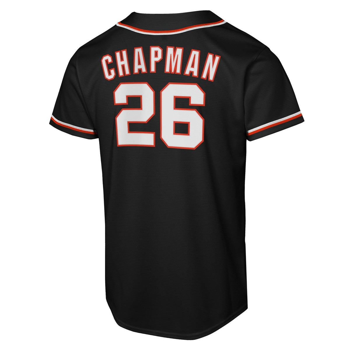Youth San Francisco Giants Matt Chapman Nike Black Fashion Replica Player Jersey - 4