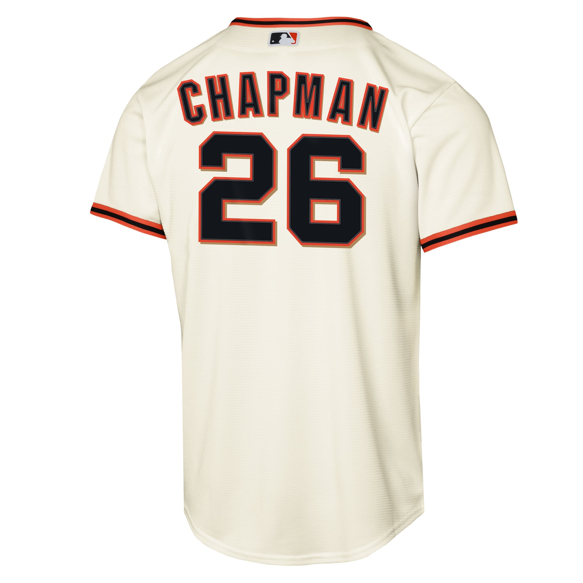 Youth San Francisco Giants Matt Chapman Nike White Home Baseline Jersey - 4