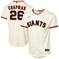 Youth San Francisco Giants Matt Chapman Nike White Home Baseline Jersey