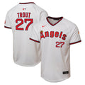 Youth Los Angeles Angels Mike Trout Nike White Alternate 2 Limited Player Jersey