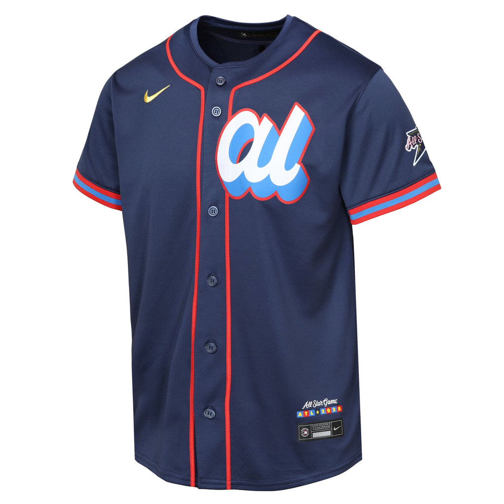 Youth American League Nike Navy 2025 All-Star Edition Limited Jersey - 3