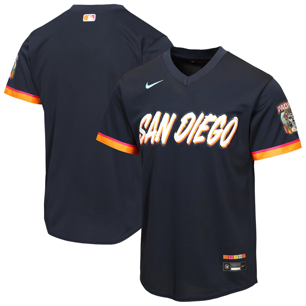 Youth San Diego Padres Nike Obsidian 2026 City Connect Stadium Jersey - 2