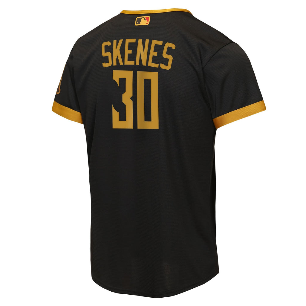 Youth Pittsburgh Pirates Paul Skenes Nike Black 2026 City Connect Stadium Jersey - 4