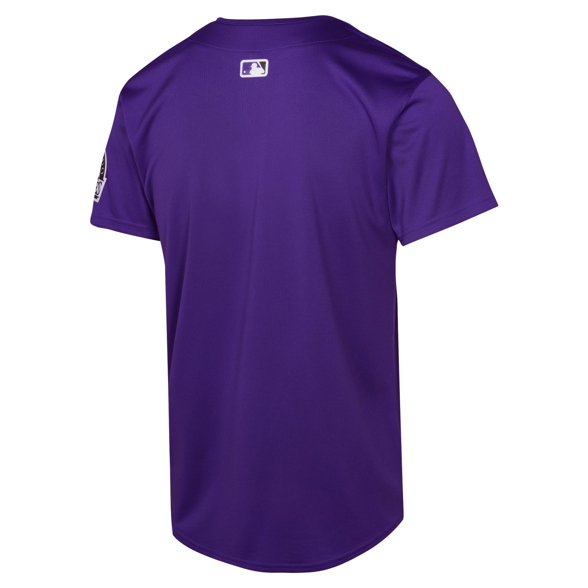 Youth Colorado Rockies Nike Purple Alternate Limited Jersey - 4