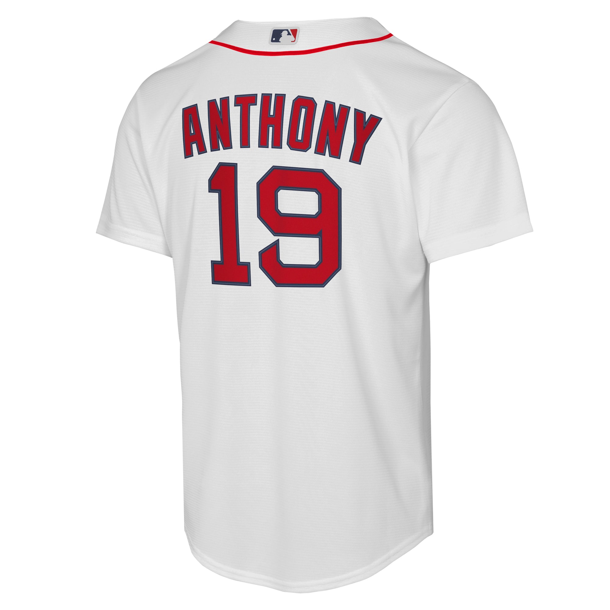 Youth Boston Red Sox Roman Anthony Nike White Home Baseline Jersey - 4