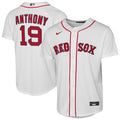 Youth Boston Red Sox Roman Anthony Nike White Home Baseline Jersey