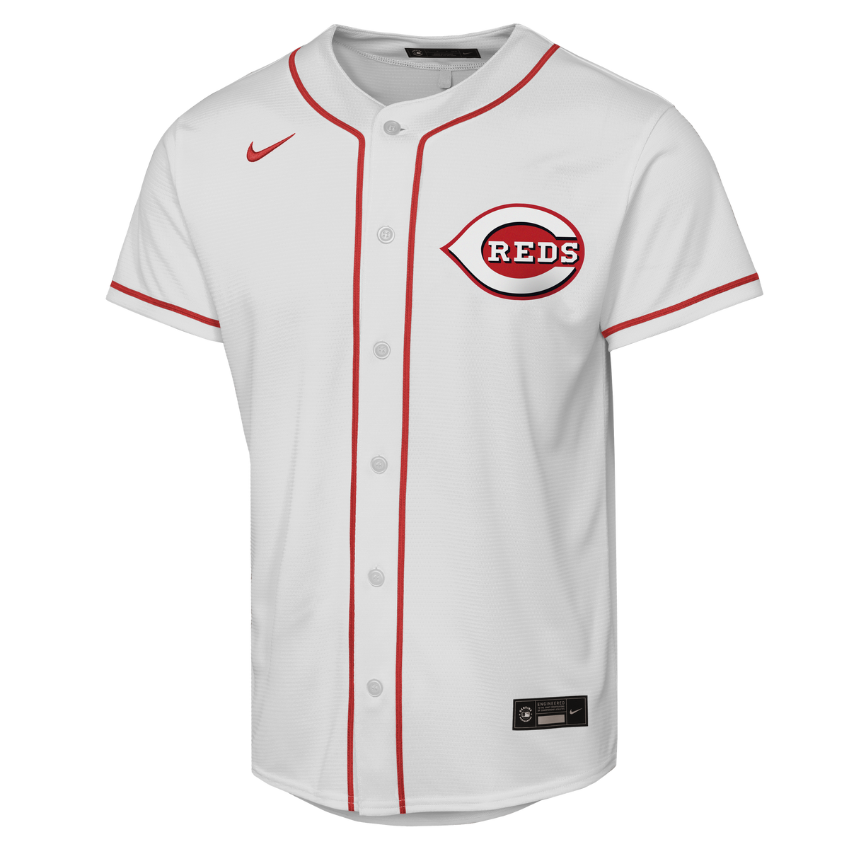 Youth Cincinnati Reds Sal Stewart Nike White Home Replica Player Jersey - 3