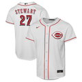 Youth Cincinnati Reds Sal Stewart Nike White Home Replica Player Jersey