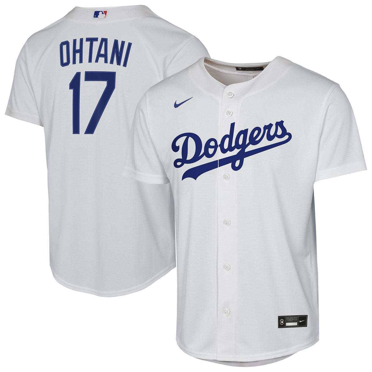 Youth Los Angeles Dodgers Shohei Ohtani Nike White Home Replica Player Jersey - 2