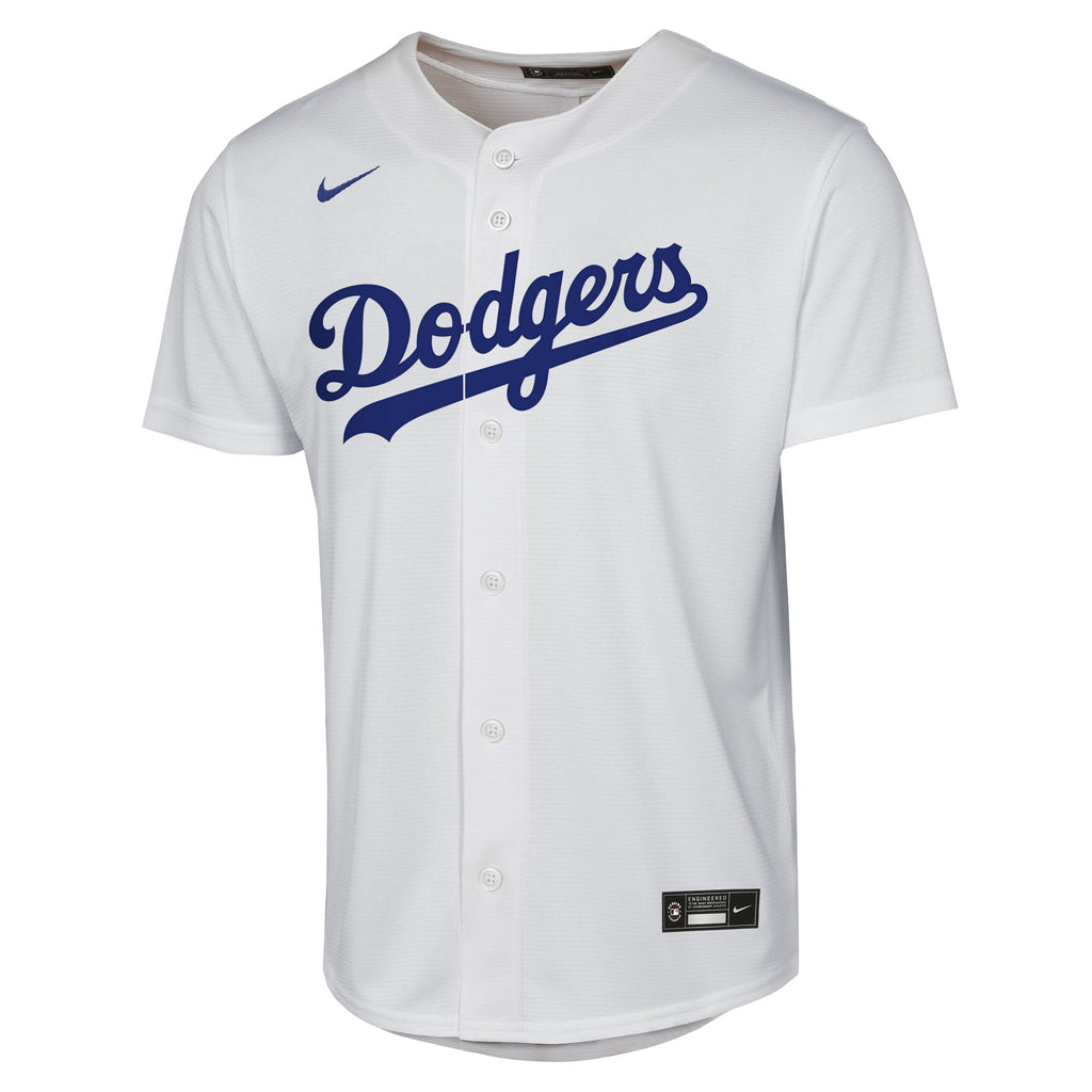 Youth Los Angeles Dodgers Shohei Ohtani Nike White Home Replica Player Jersey - 3