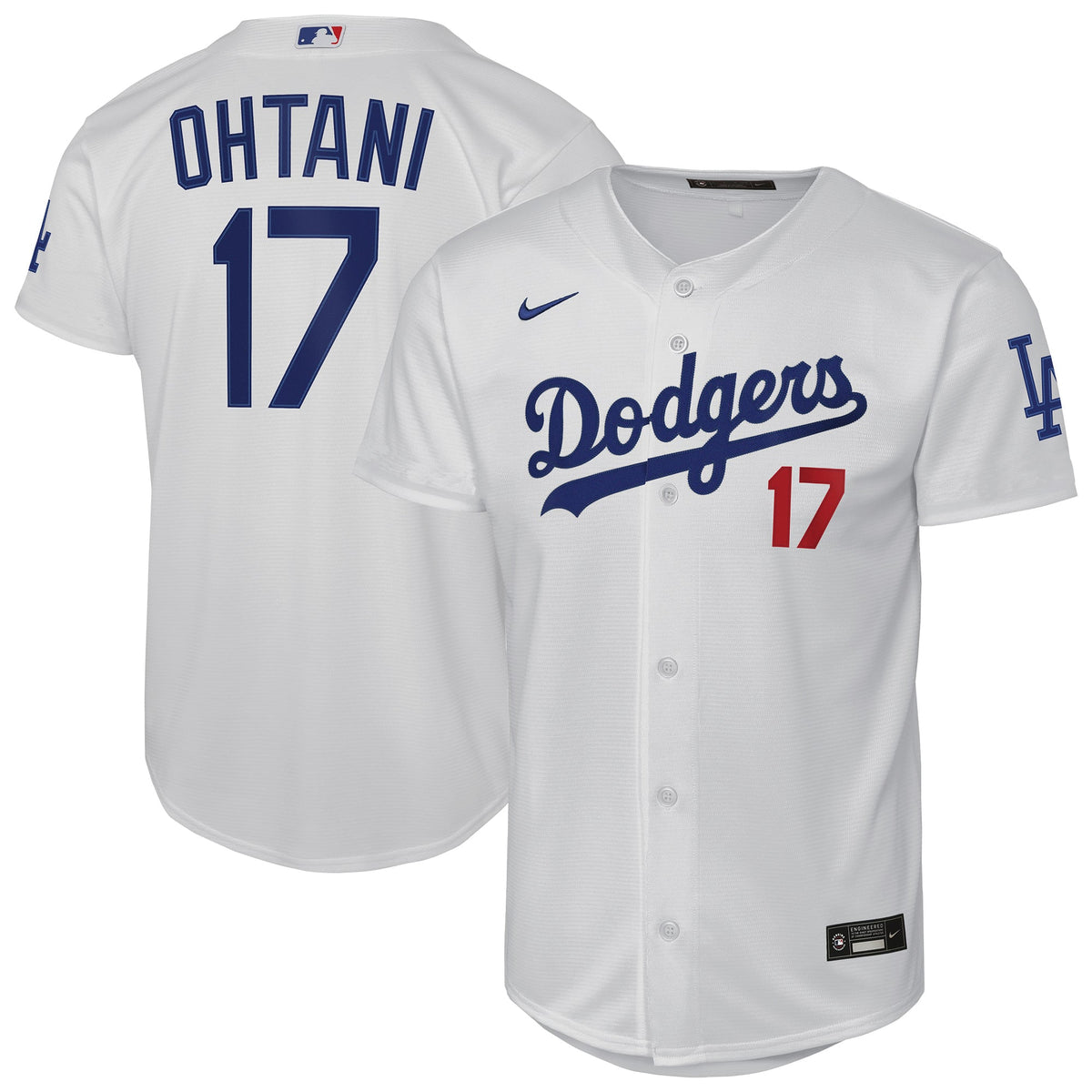 Youth Los Angeles Dodgers Shohei Ohtani Nike White Home Stadium Jersey - 2
