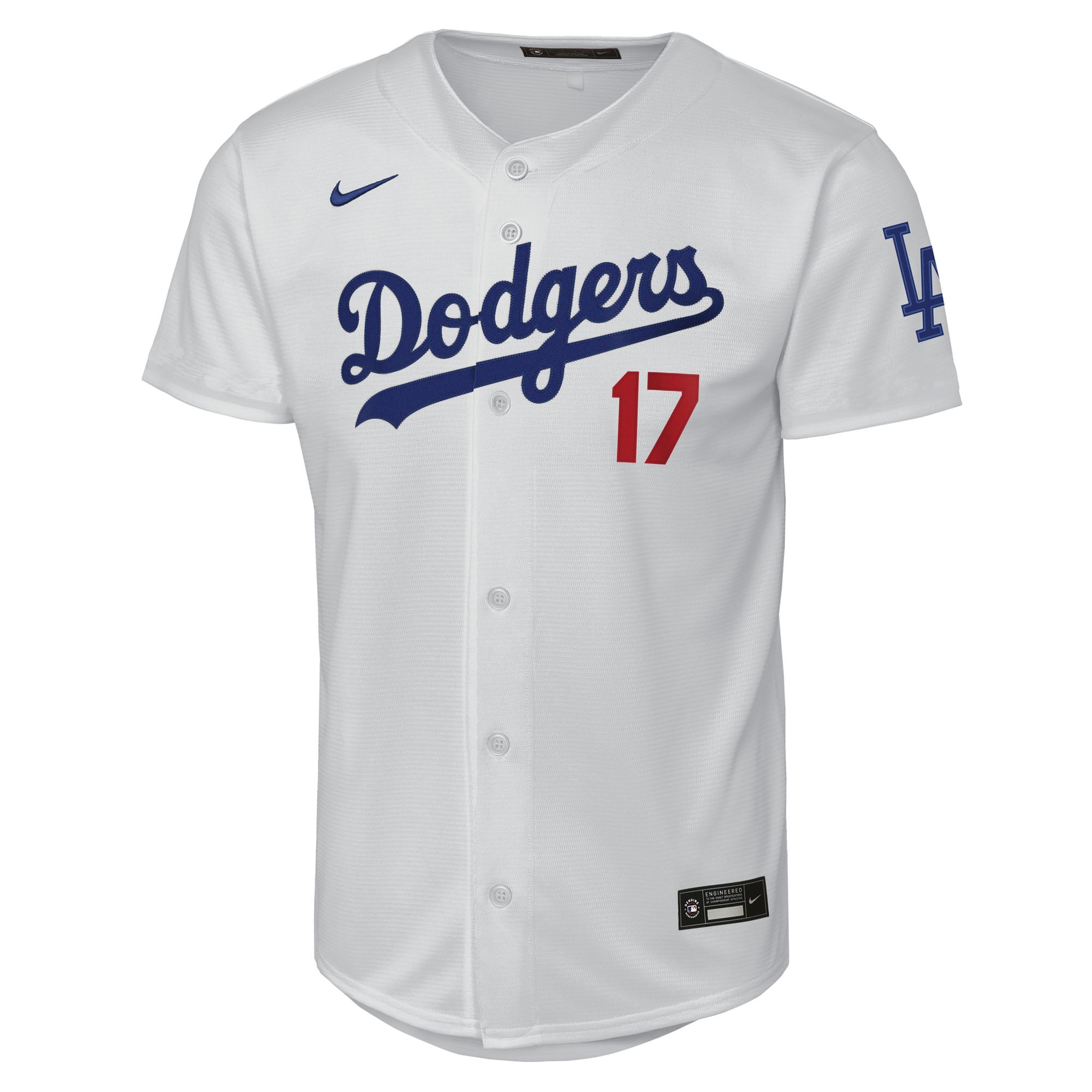 Youth Los Angeles Dodgers Shohei Ohtani Nike White Home Stadium Jersey - 3