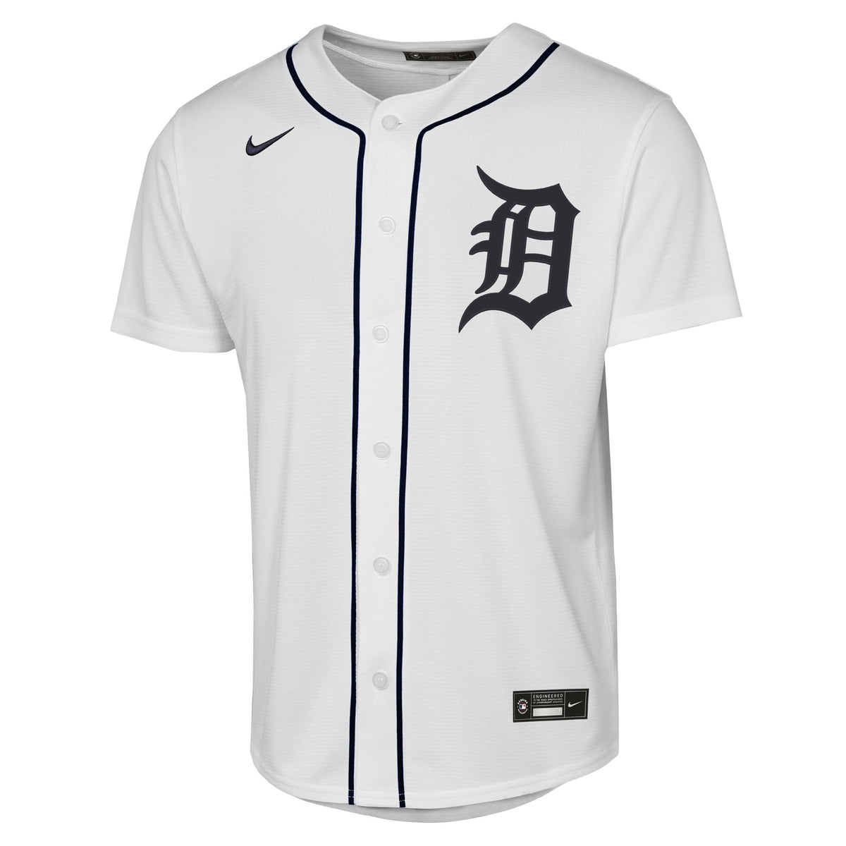 Youth Detroit Tigers Tarik Skubal Nike White Home Replica Player Jersey - 3