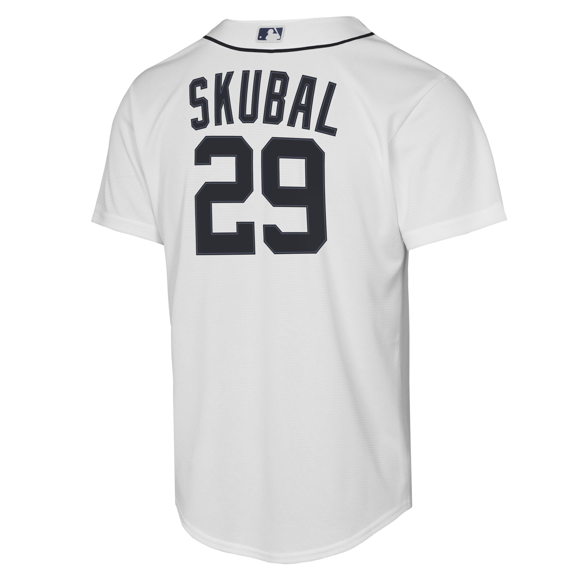 Youth Detroit Tigers Tarik Skubal Nike White Home Replica Player Jersey - 4
