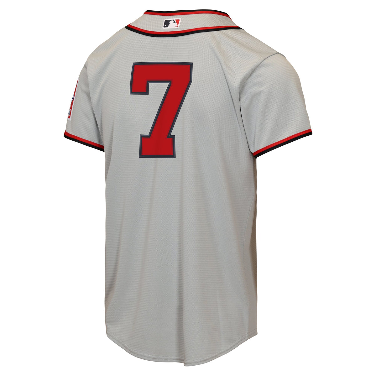 Youth Philadelphia Phillies Trea Turner Nike Gray 2026 Field of Dreams Replica Jersey - 4