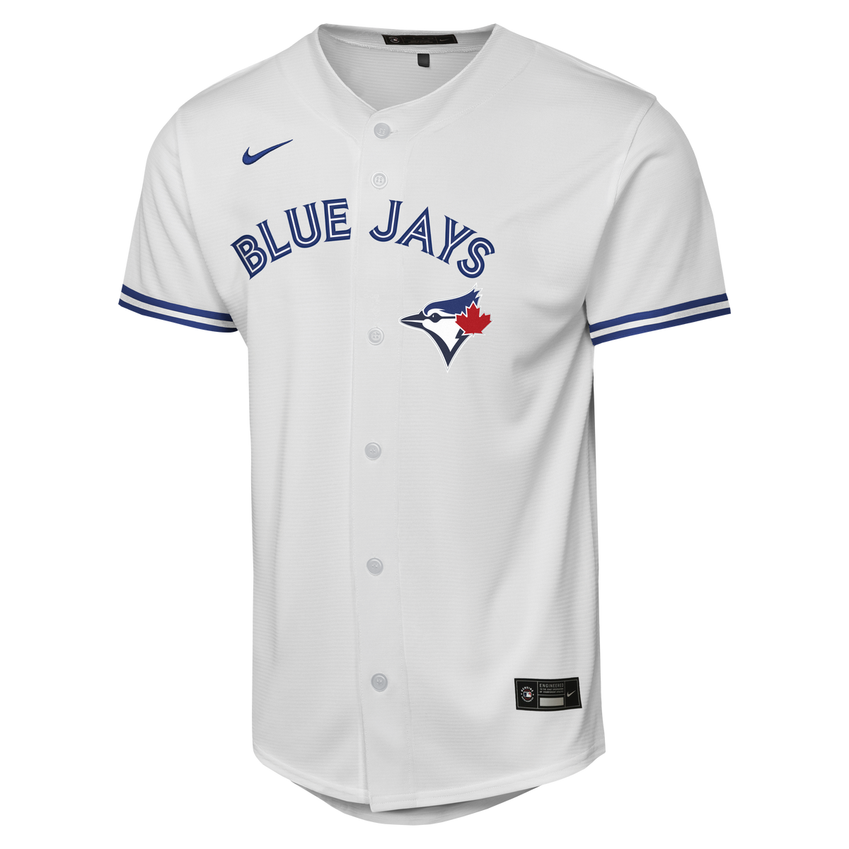 Youth Toronto Blue Jays Trey Yesavage Nike White Home Baseline Jersey - 3