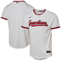 Youth Cleveland Guardians Nike White Home Stadium Jersey