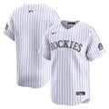Youth Colorado Rockies Nike White Home Limited Jersey