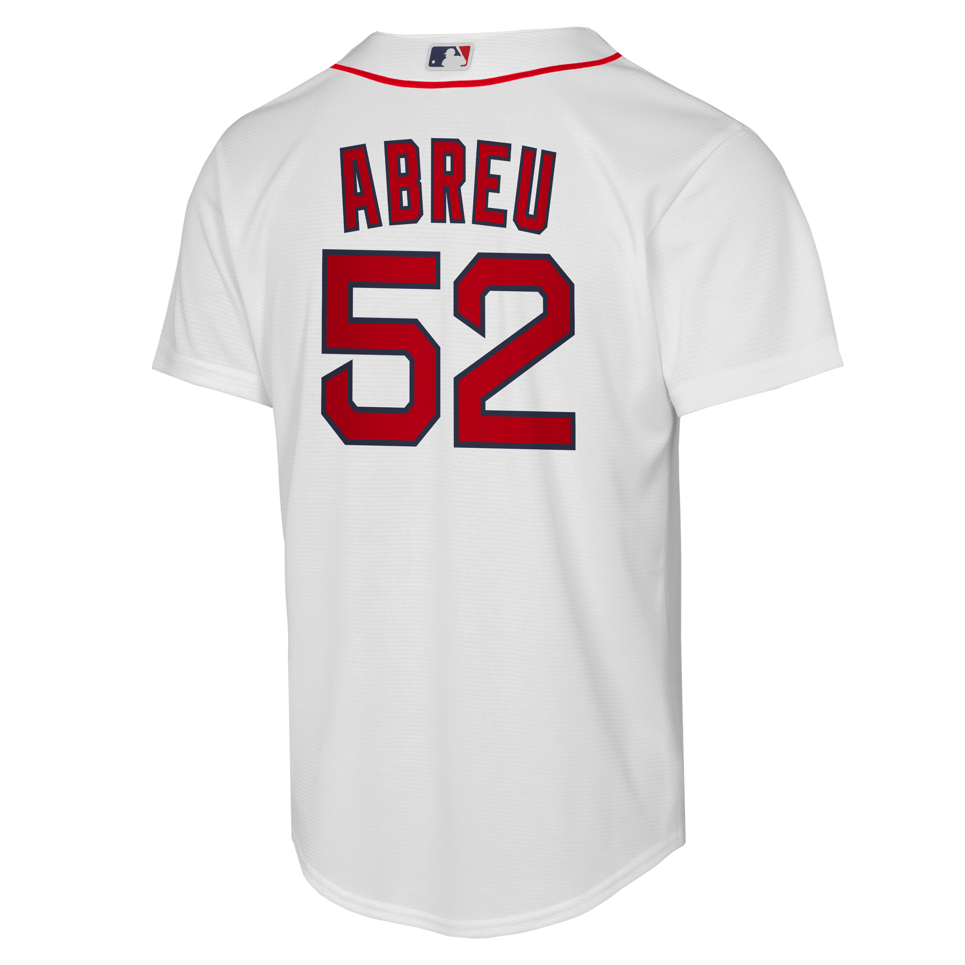 Youth Boston Red Sox Wilyer Abreu Nike White Home Replica Jersey - 4