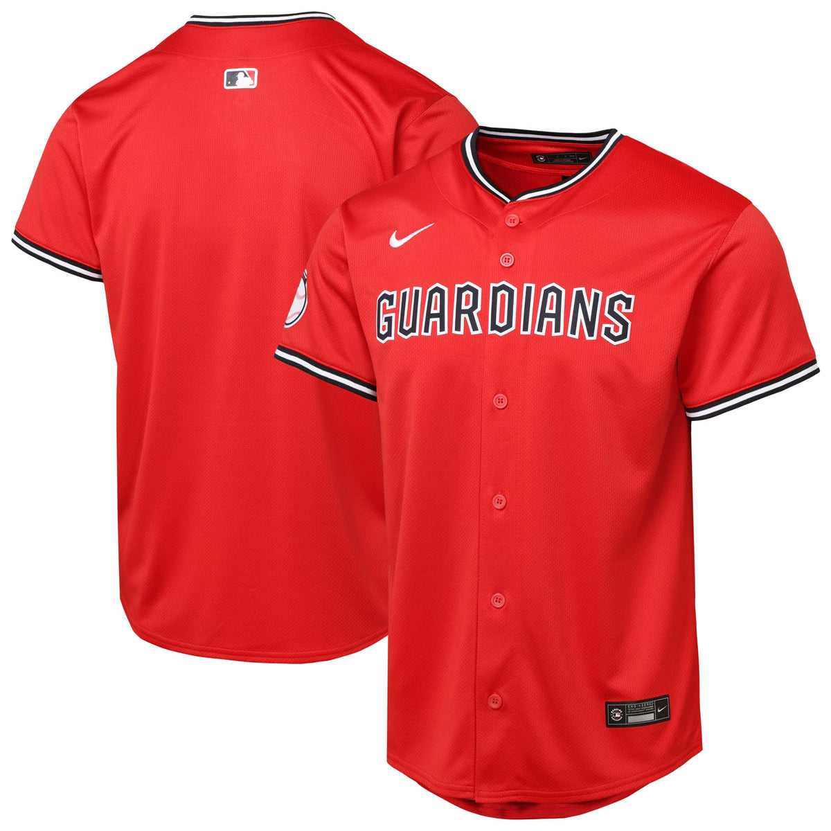 Youth Cleveland Guardians Red Alternate 2 Limited Jersey - 2