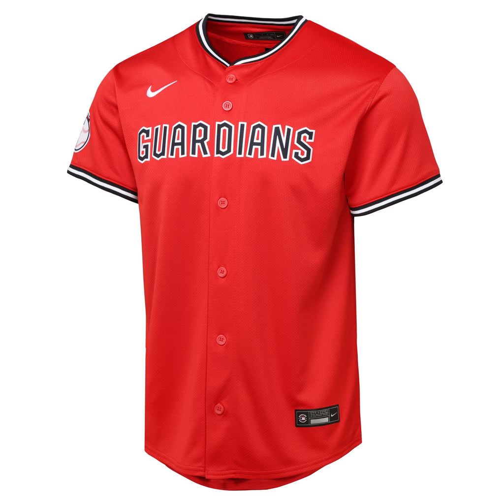 Youth Cleveland Guardians Red Alternate 2 Limited Jersey - 3