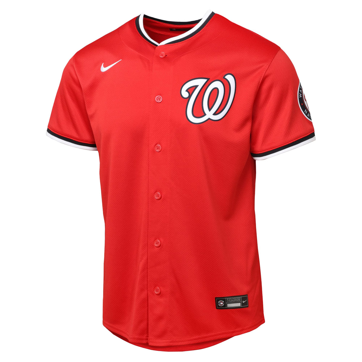 Youth Washington Nationals Red Alternate 2 Limited Jersey - 3