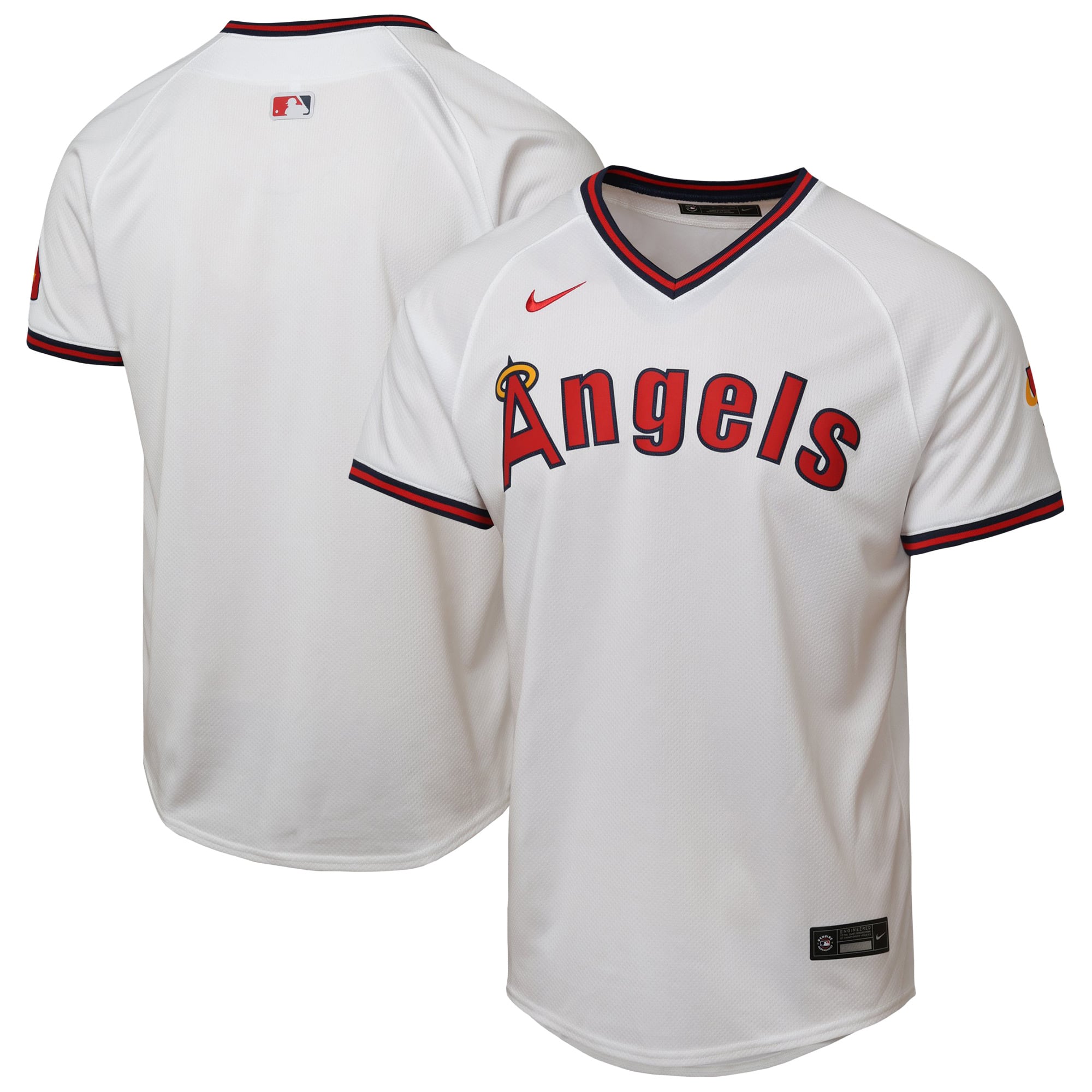 Youth Los Angeles Angels White Alternate 2 Limited Jersey - 2